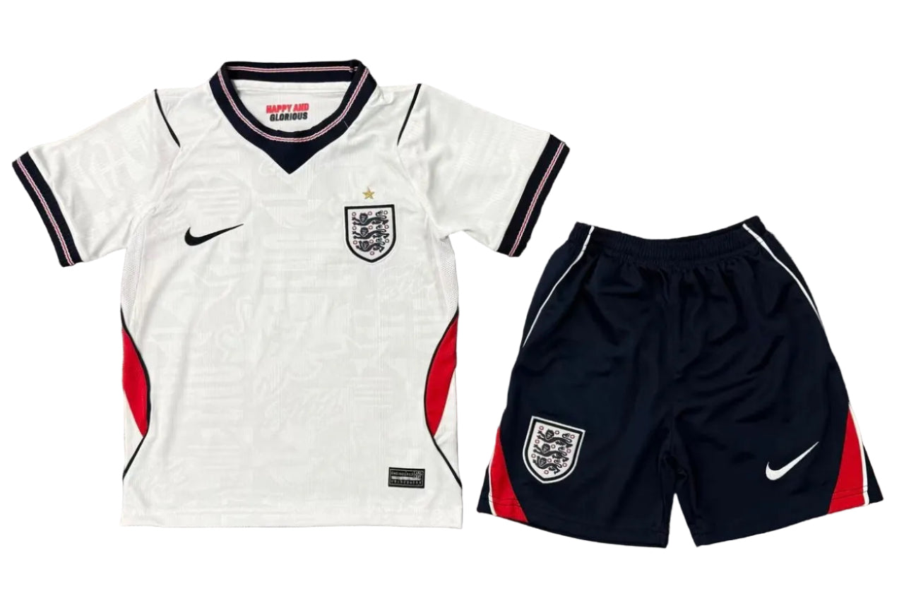 Kids England 25/26 Home Kit
