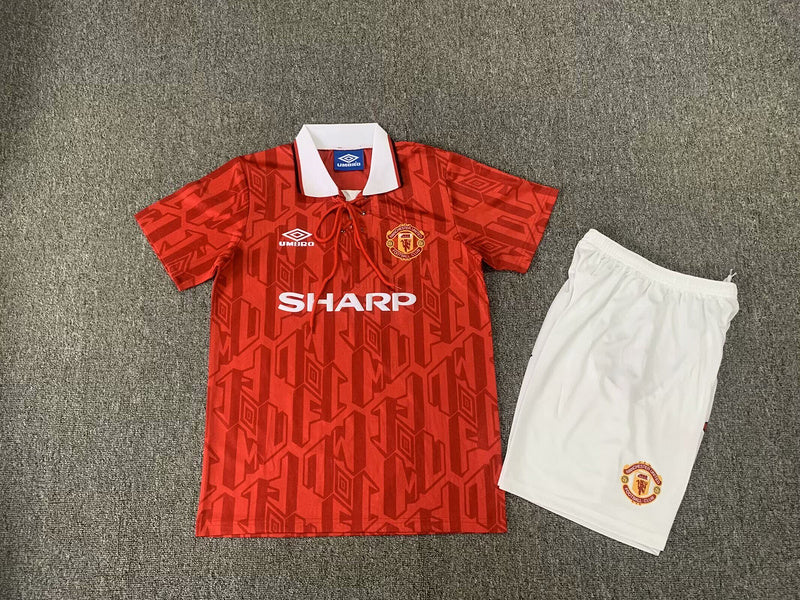 Kids Manchester United Retro Kit