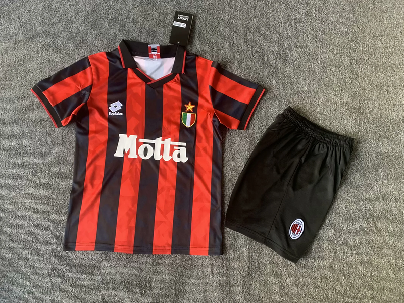 Kids AC Milan Retro Kit