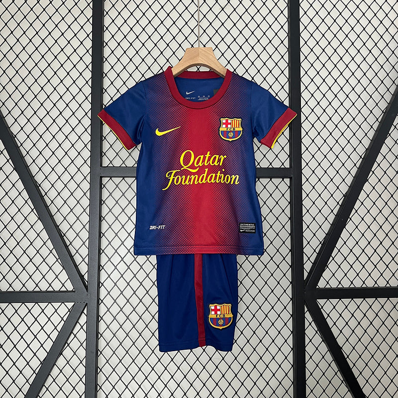 Kids FC Barcelona Retro Kit