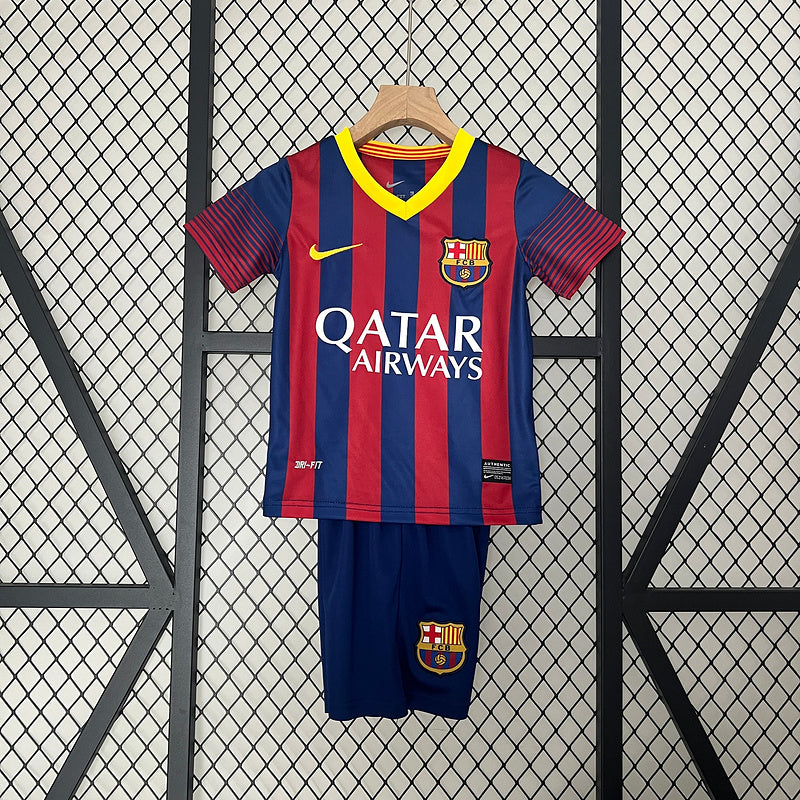 Kids FC Barcelona Retro Kit