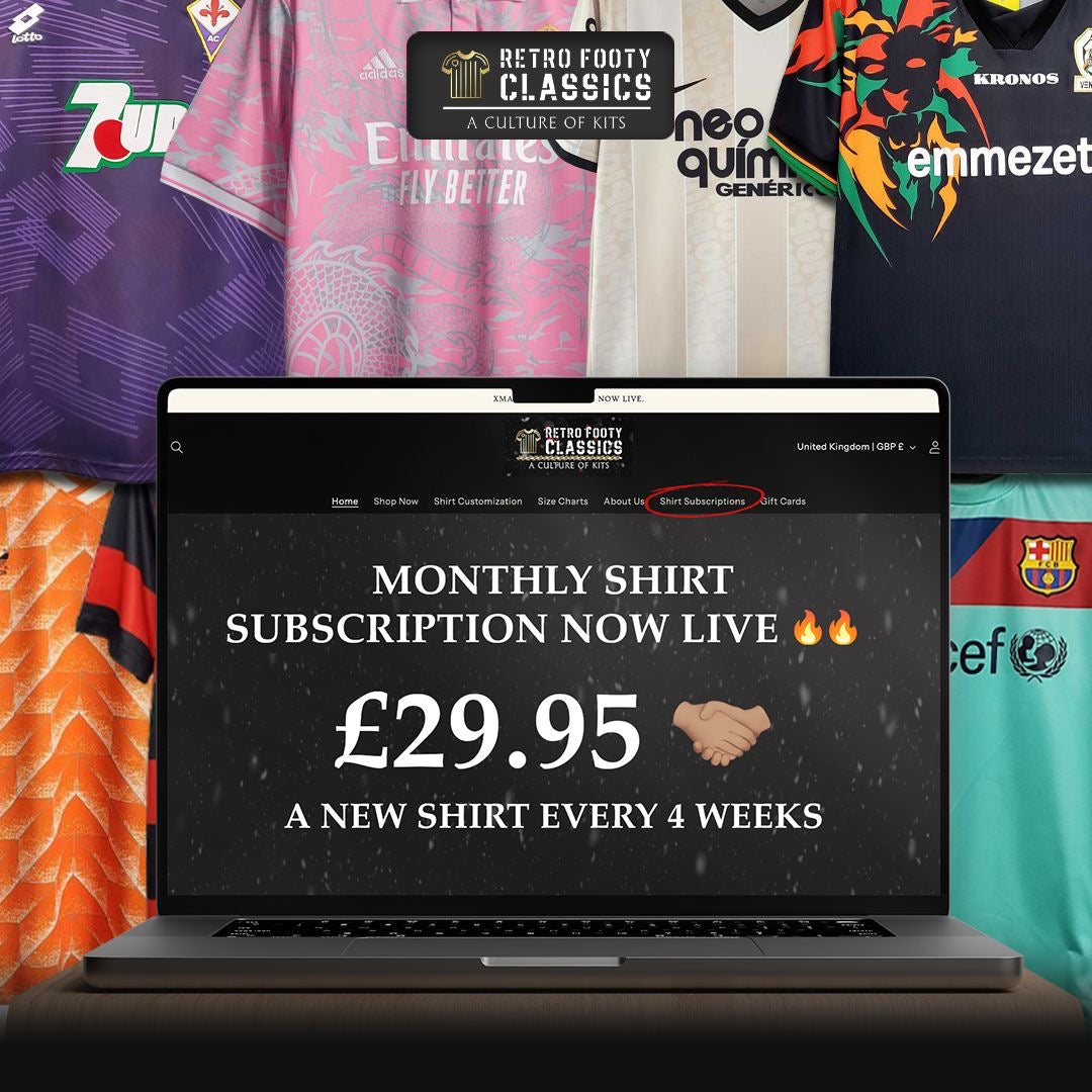 Monthly Shirt Subscription