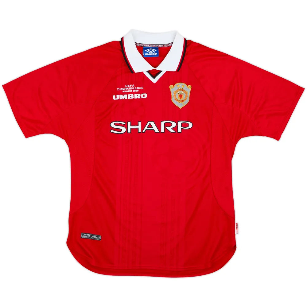 Manchester United 1999/00 CL Home Shirt Beckham #7