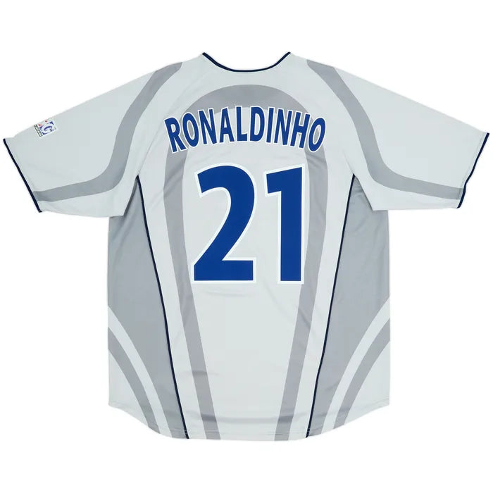 PSG 2001/02 Away Shirt Ronaldinho #21