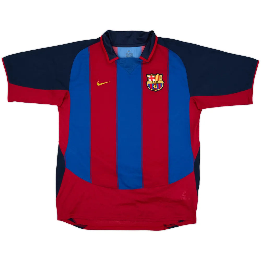 Barcelona 2003/04 Home Shirt Ronaldinho #10