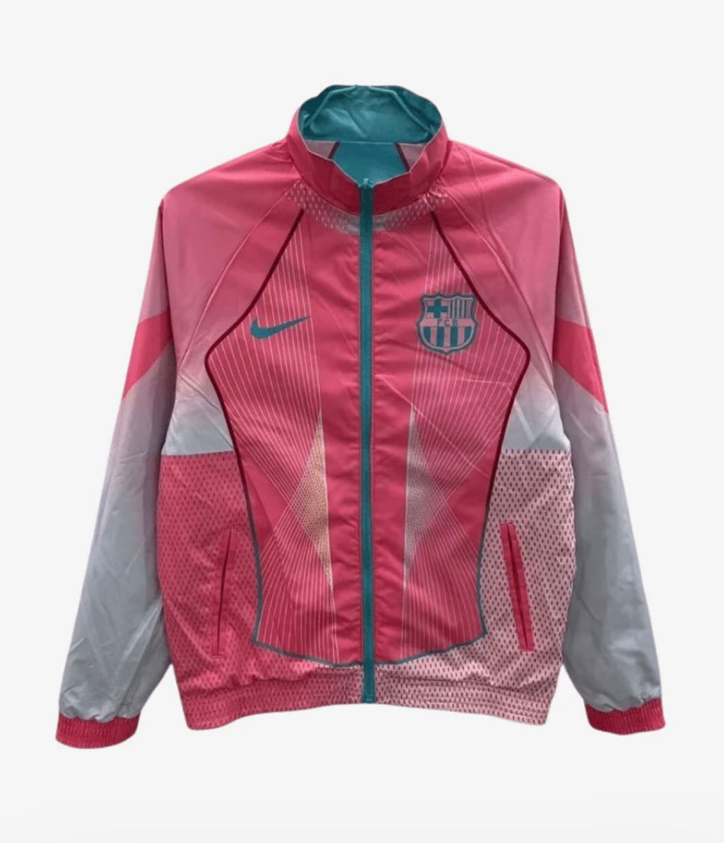 FC Barcelona 2025/26 Pink/Blue Reversible Windbreaker