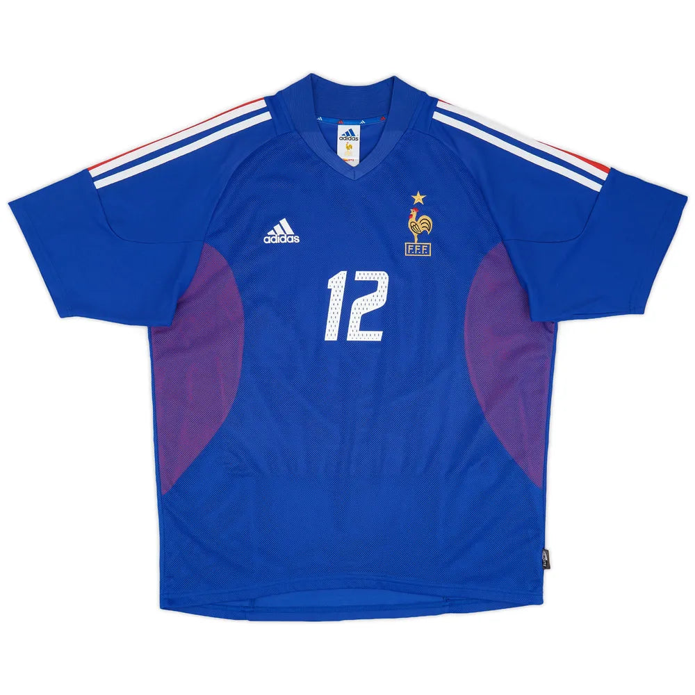 France 2002/04 Home Shirt Henry #12
