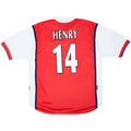 Arsenal 2000/02 Home Shirt Henry #14