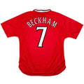 Manchester United 1999/00 CL Home Shirt Beckham #7