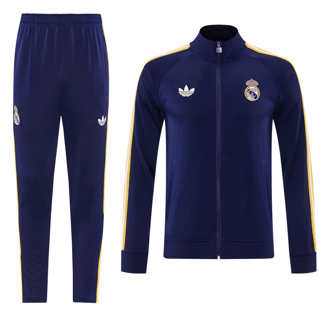 Real Madrid 2026/27 Blue Full Tracksuit