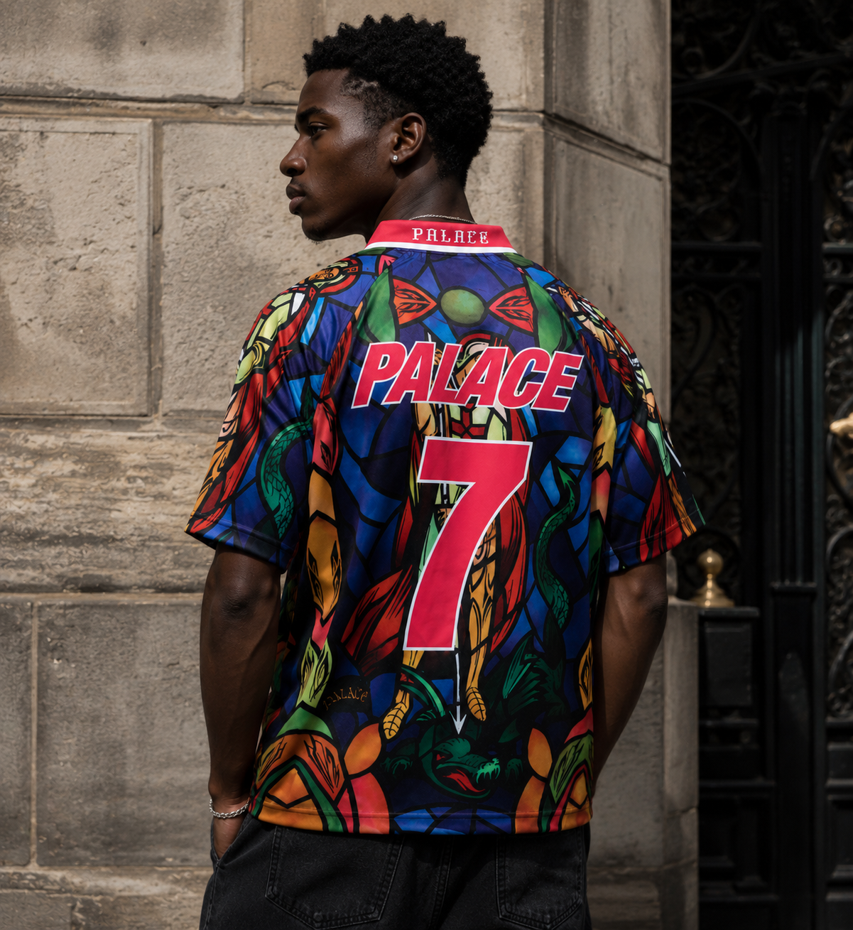 Palace x Nike England Jersey in Multi Colour