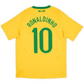 Brazil 2008/10 Home Shirt Ronaldinho #10