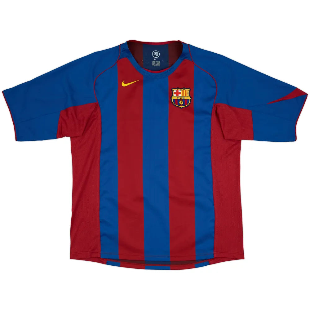Barcelona 2004/05 Home Shirt Ronaldinho #10