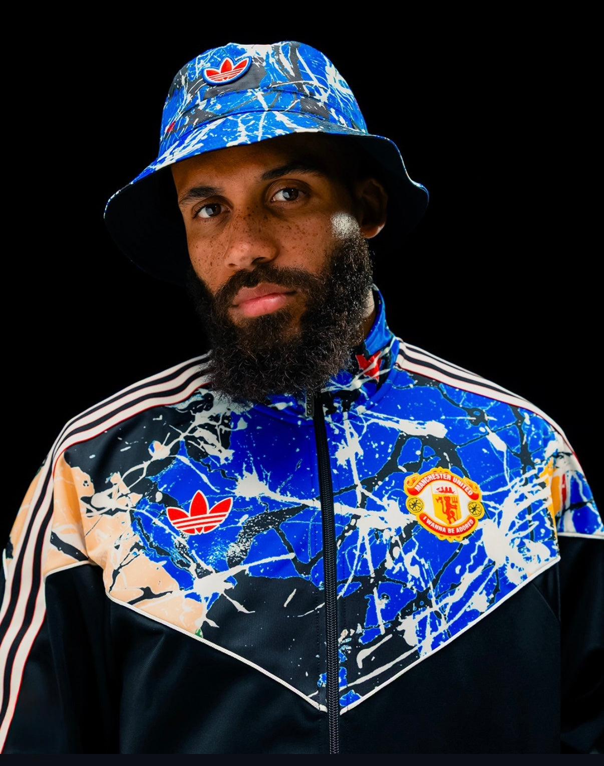 Manchester United x Stone Roses Blue