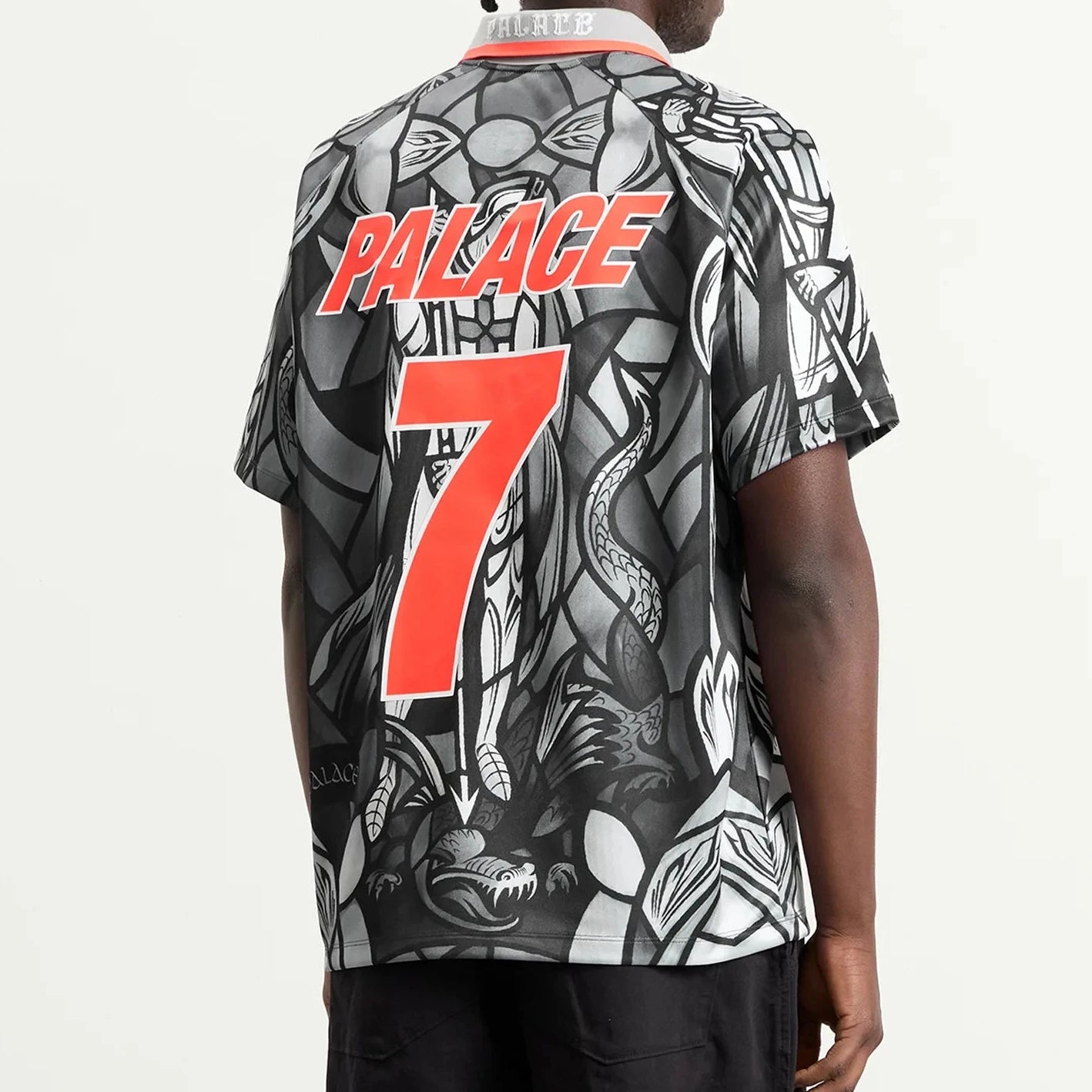 Palace x Nike England Jersey in Grey