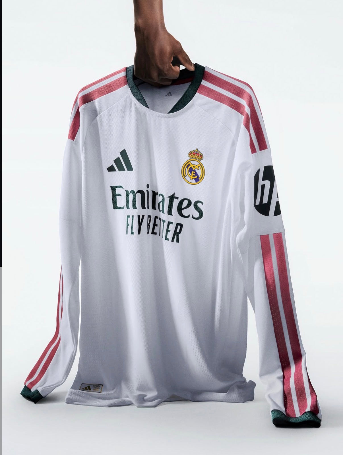 Real Madrid 2026/27 Home Shirt LS