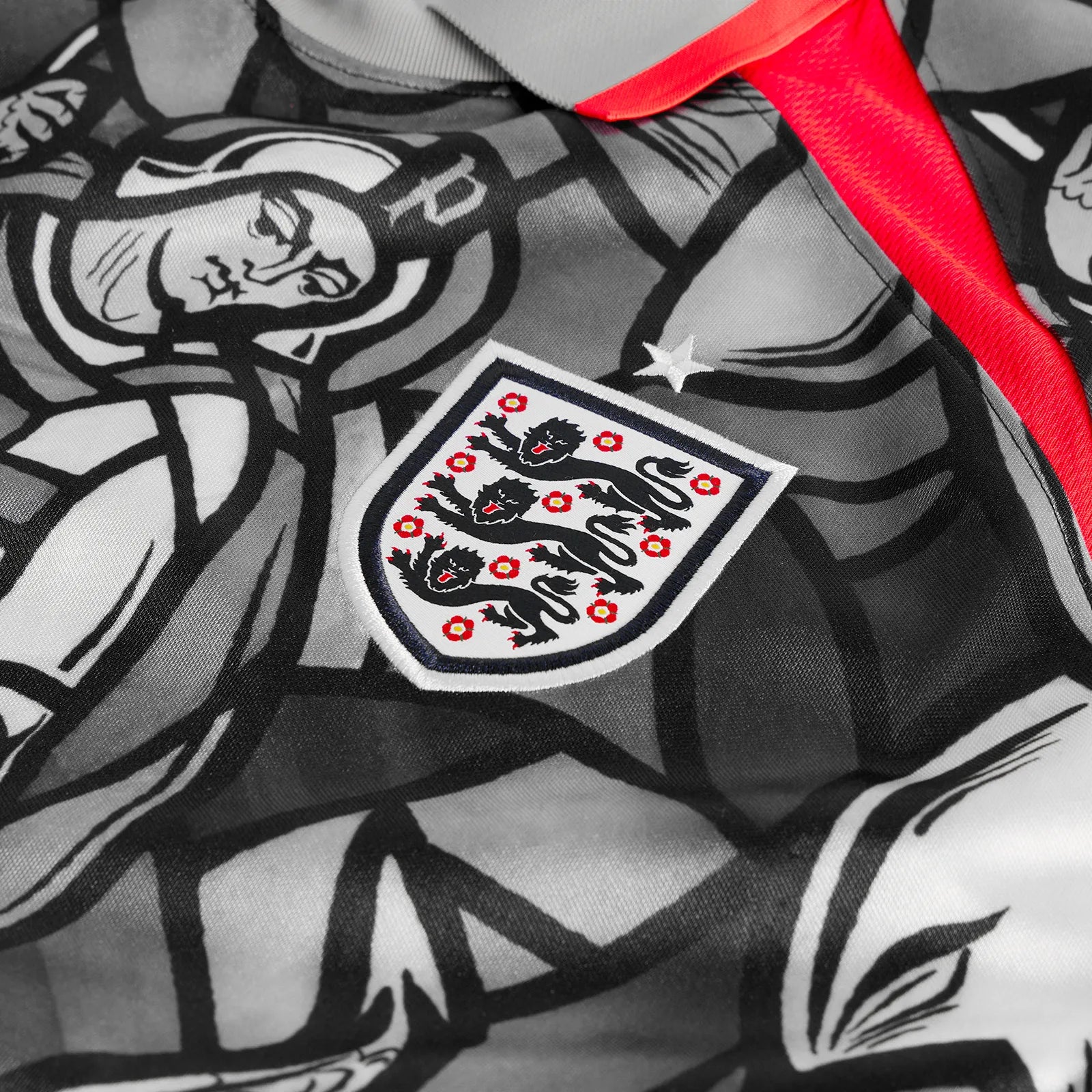 Palace x Nike England Jersey in Grey