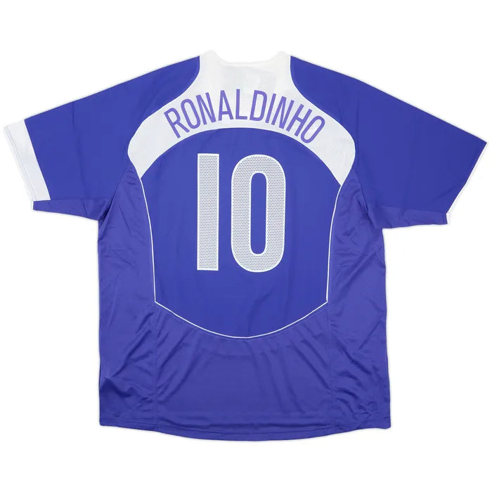 Brazil 2004/06 Away Shirt Ronaldinho #10