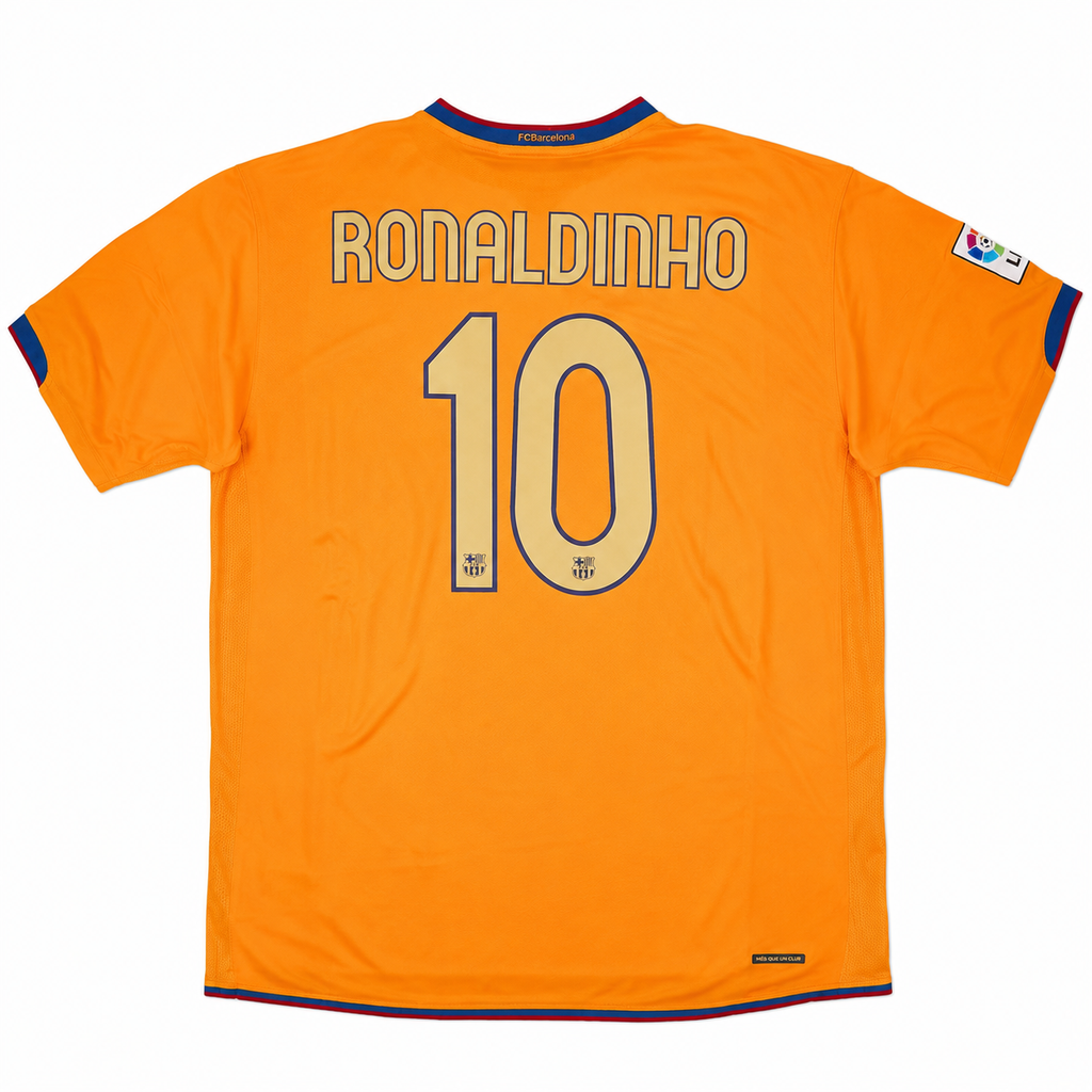 Barcelona 2006/07 Away Shirt Ronaldinho #10