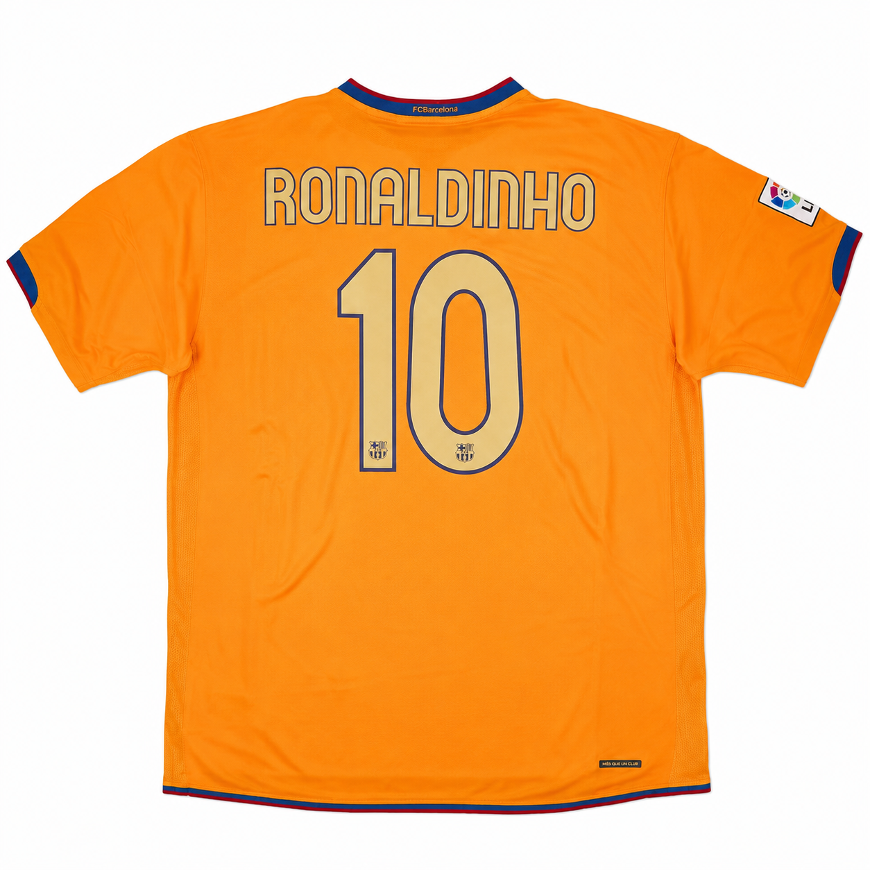Barcelona 2006/07 Away Shirt Ronaldinho #10