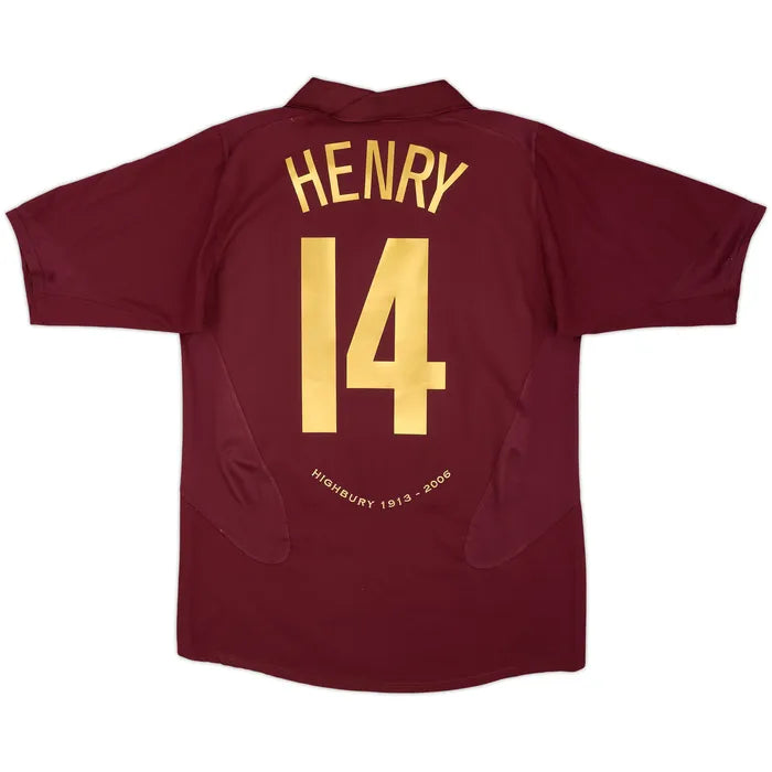 Arsenal 2005/06 Home Shirt Henry #14