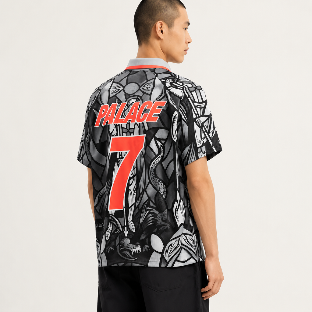 Palace x Nike England Jersey in Grey