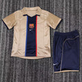 Kids FC Barcelona Retro Kit