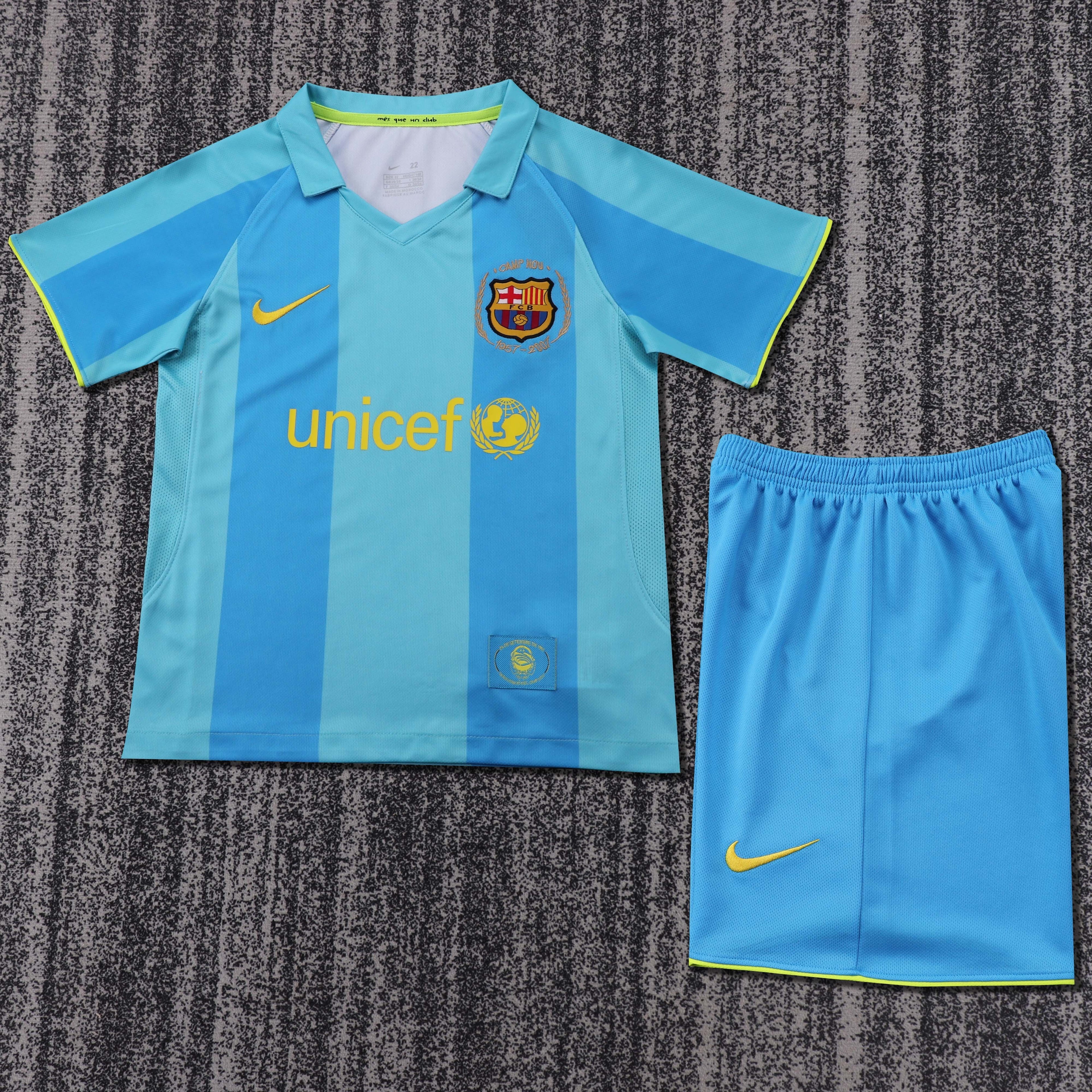 Kids FC Barcelona Retro Kit