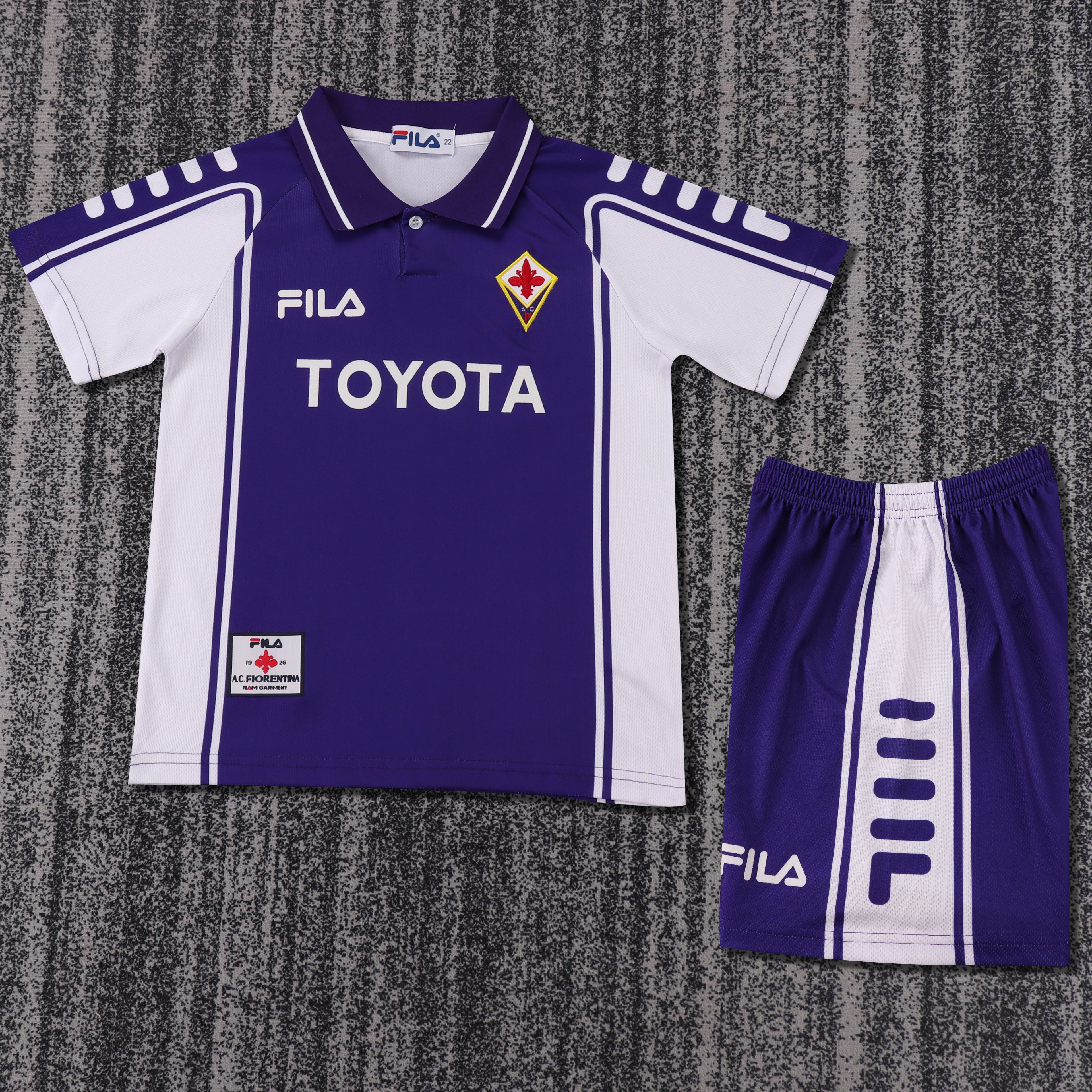 Kids Fiorentina Retro Kit