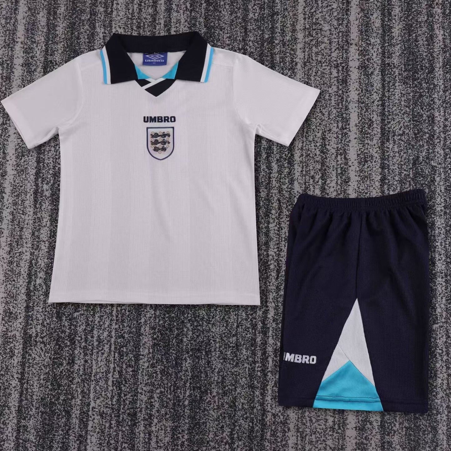 Kids England Retro Kit