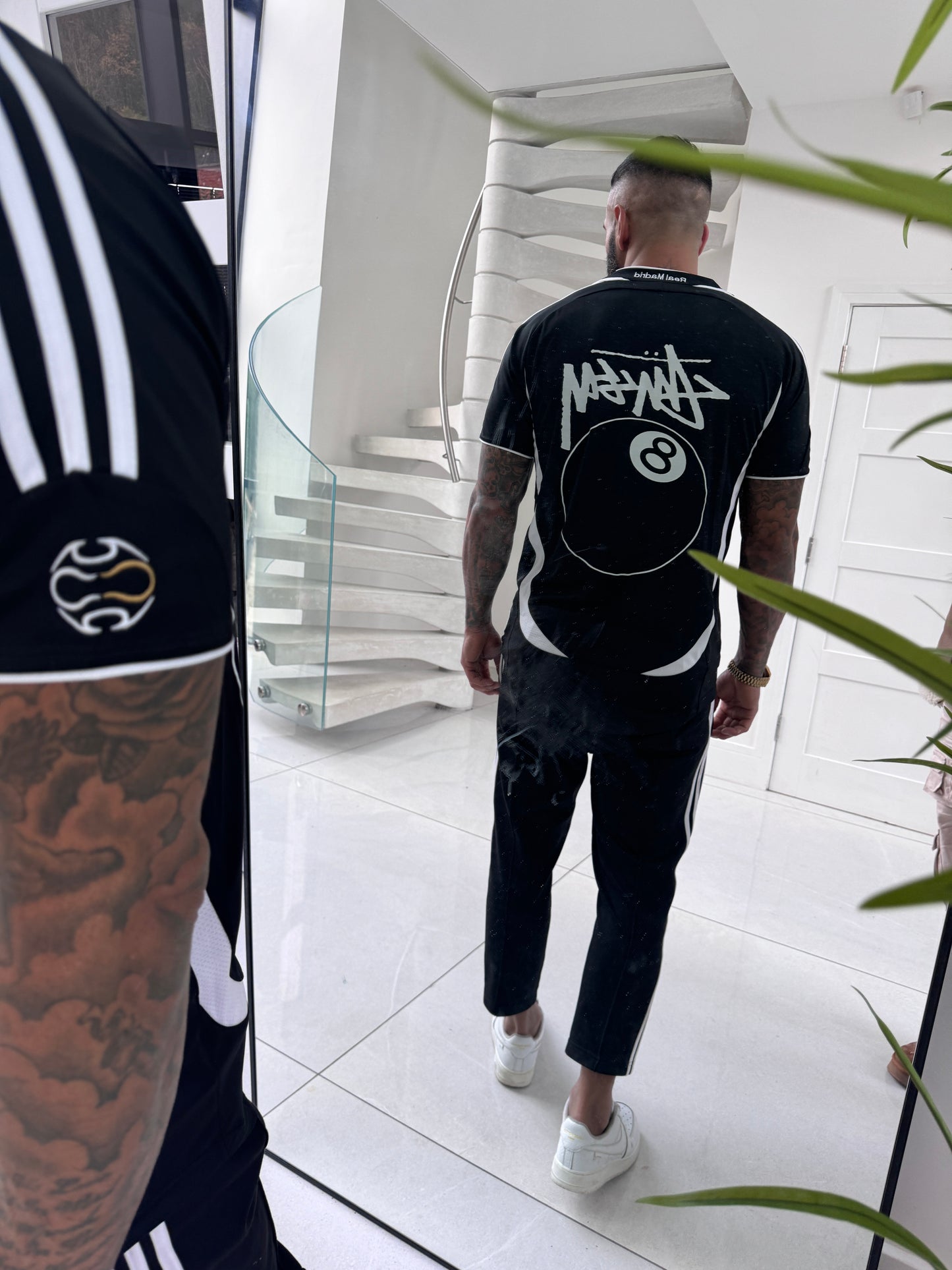 Real Madrid x Stussy Custom Shirt