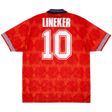 Retro England 1990 Away + Lineker
