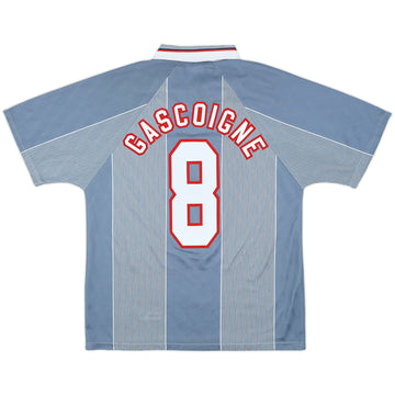 Retro England 1996/97 Away + Gascoigne