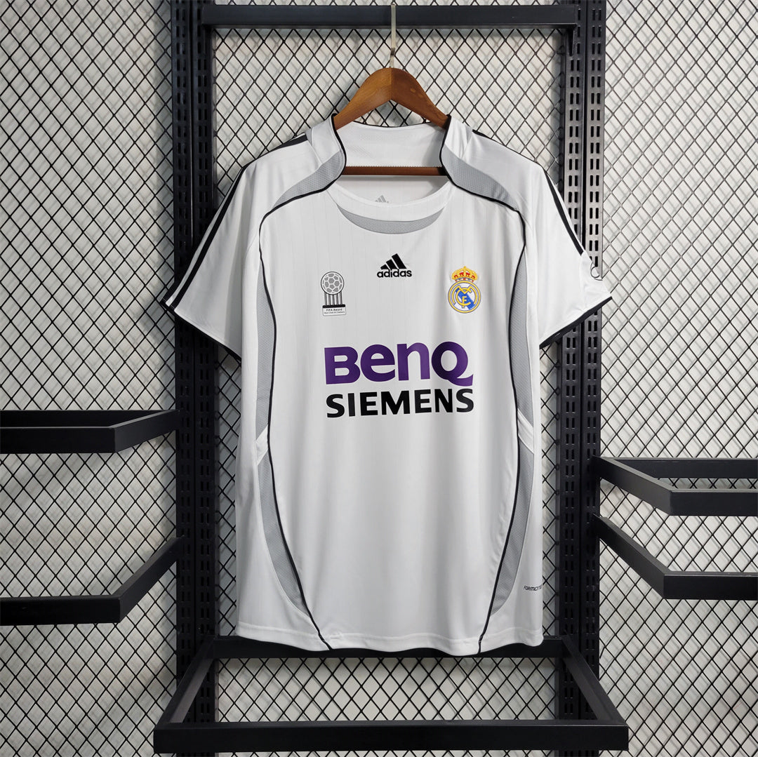 Real Madrid 06/07 Home Shirt