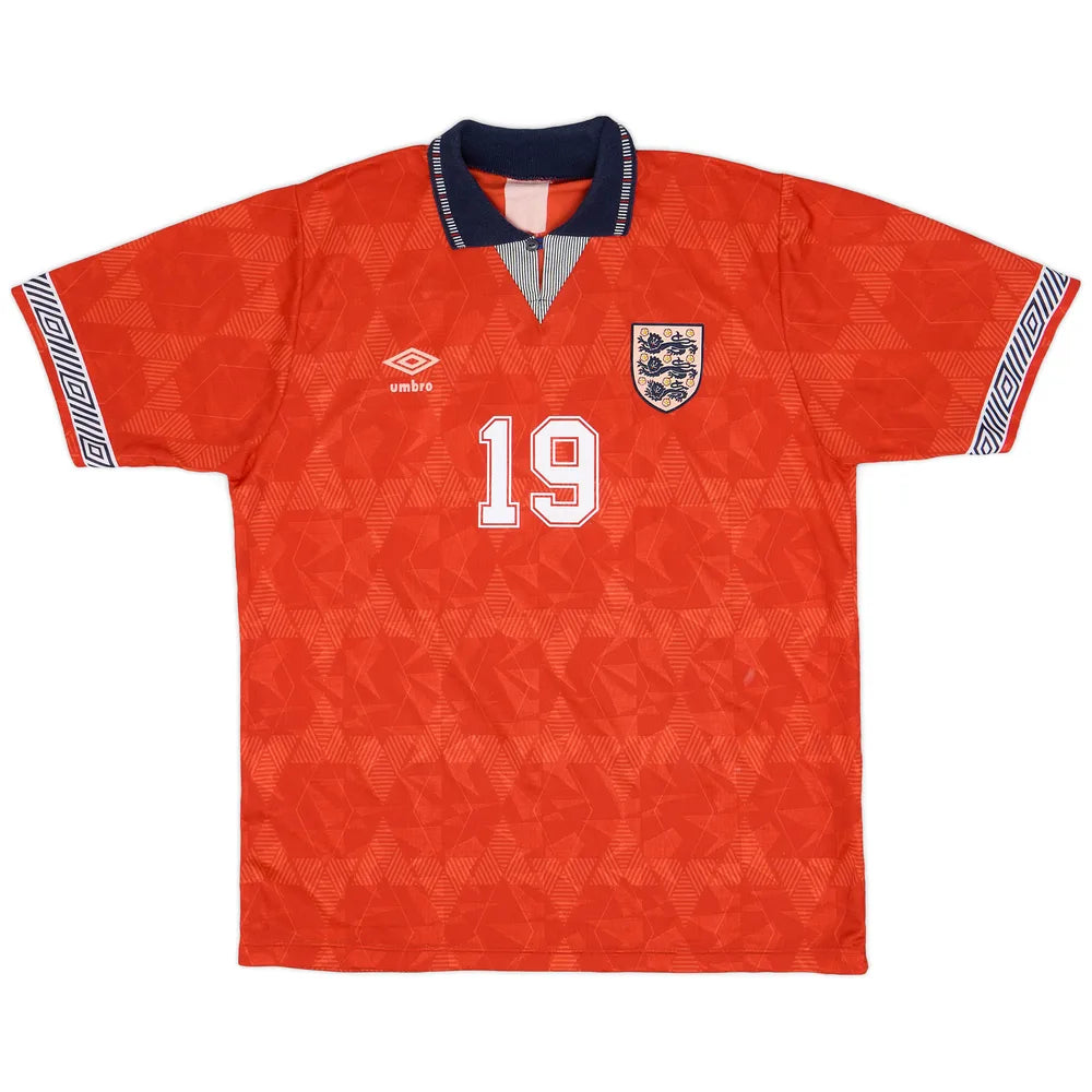 Retro England 1990 Away + Gascoigne