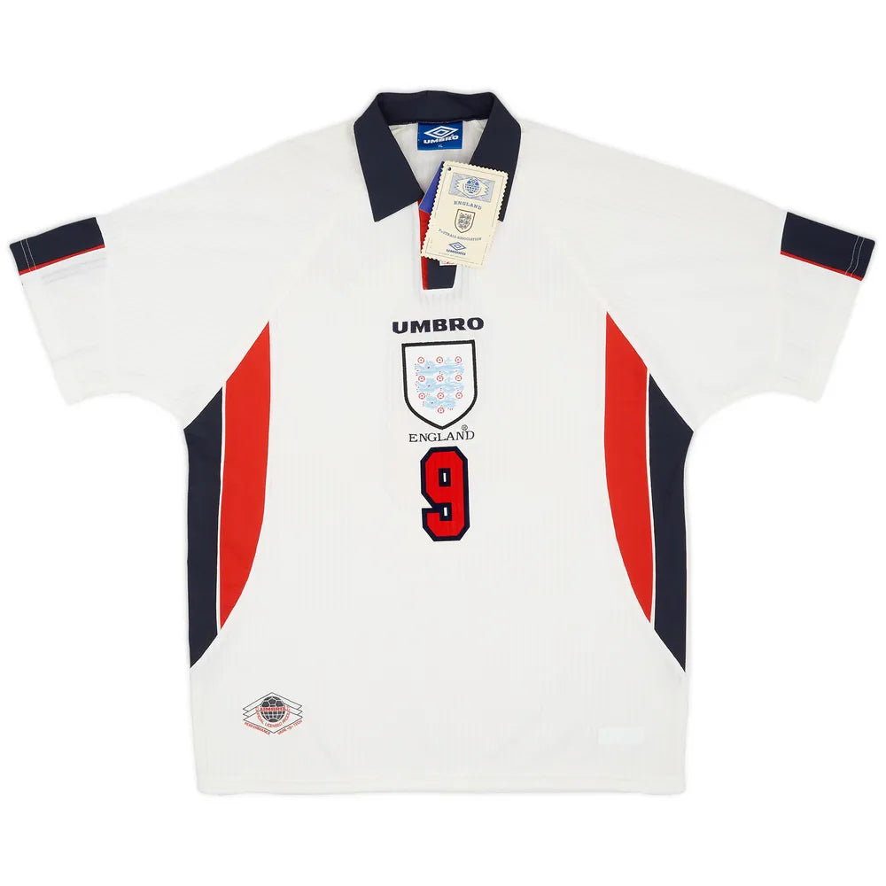 Retro England 1997/99 Home + Shearer