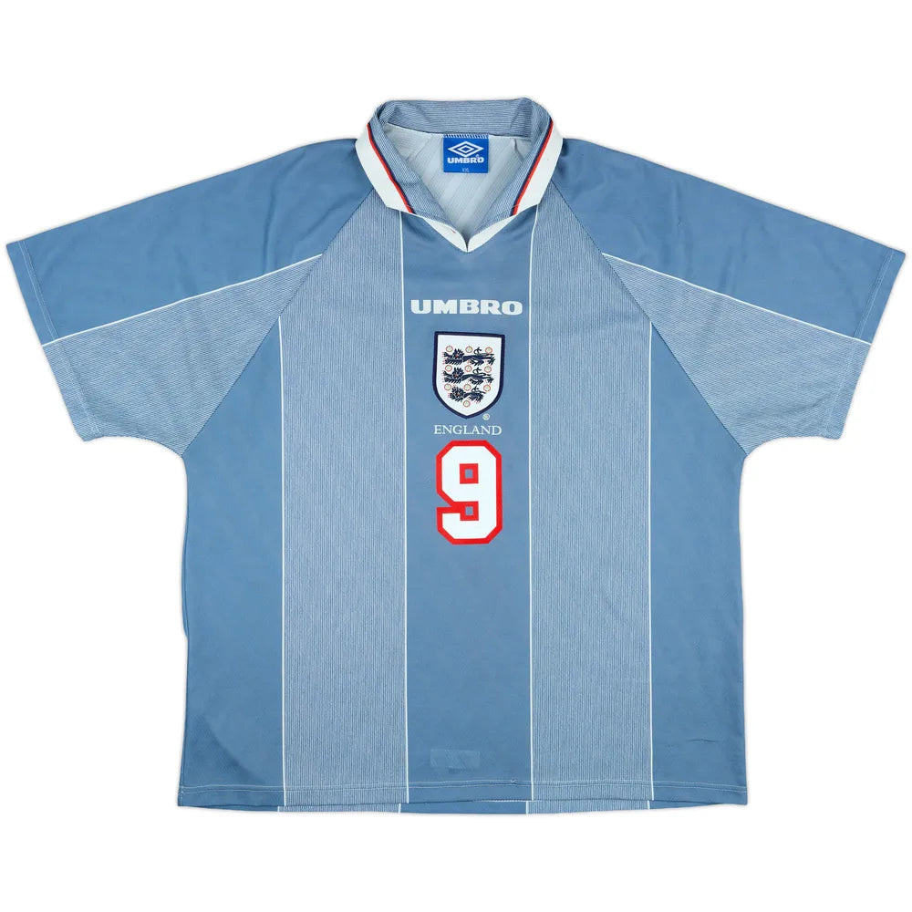 Retro England 1996/97 Away + Shearer