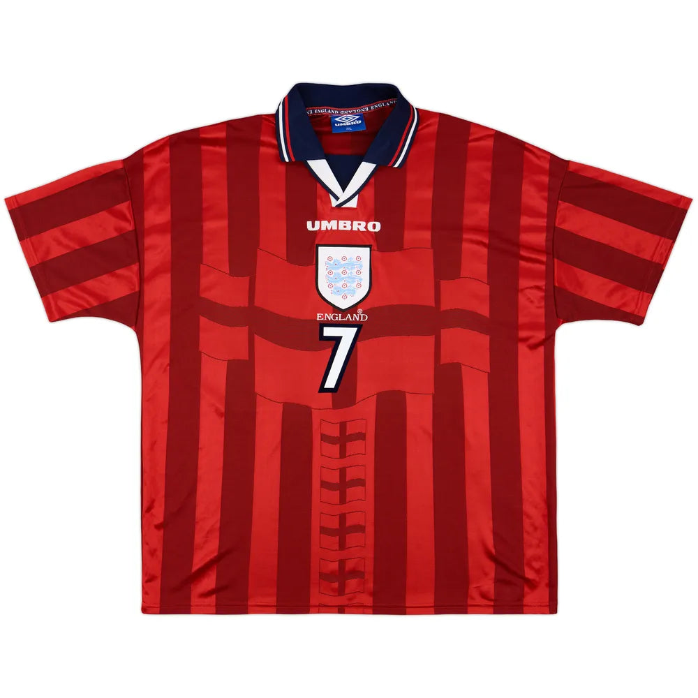 Retro England 1997/99 Away + Beckham
