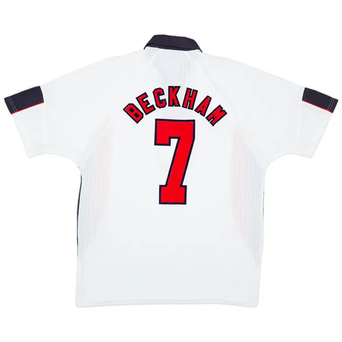 Retro England 1997/99 Home + Beckham