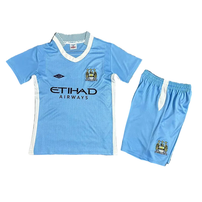 Kids Manchester City Retro Kit