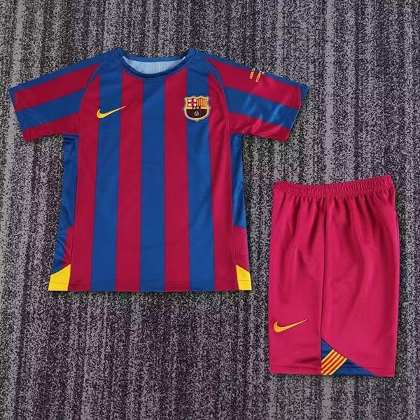 Kids FC Barcelona Retro Kit