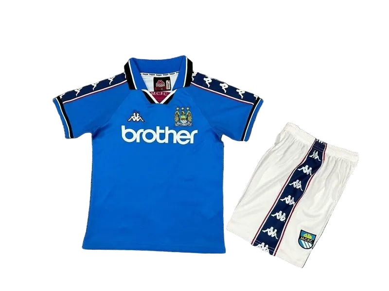 Kids Manchester City Retro Kit