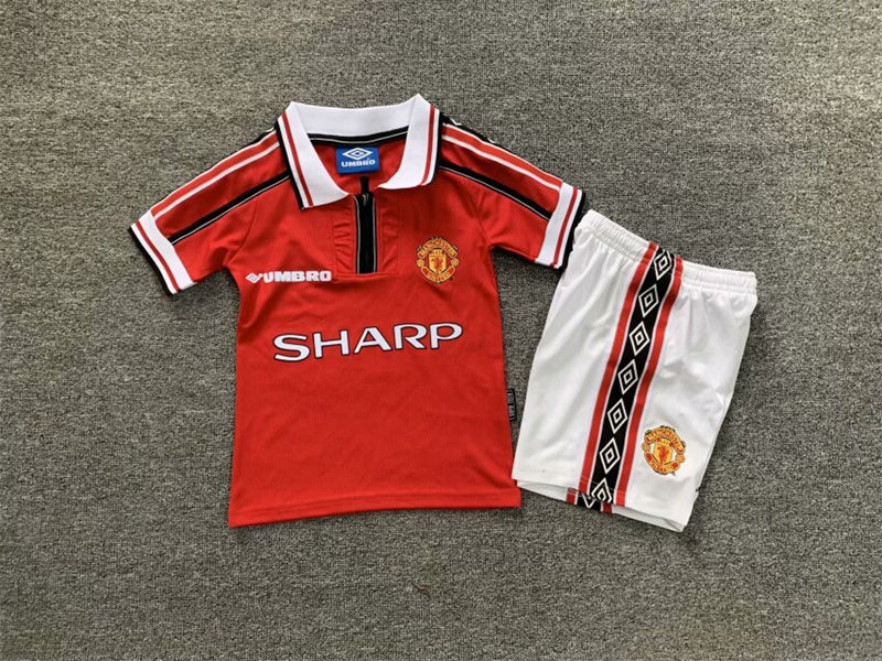 Kids Manchester United Retro Kit