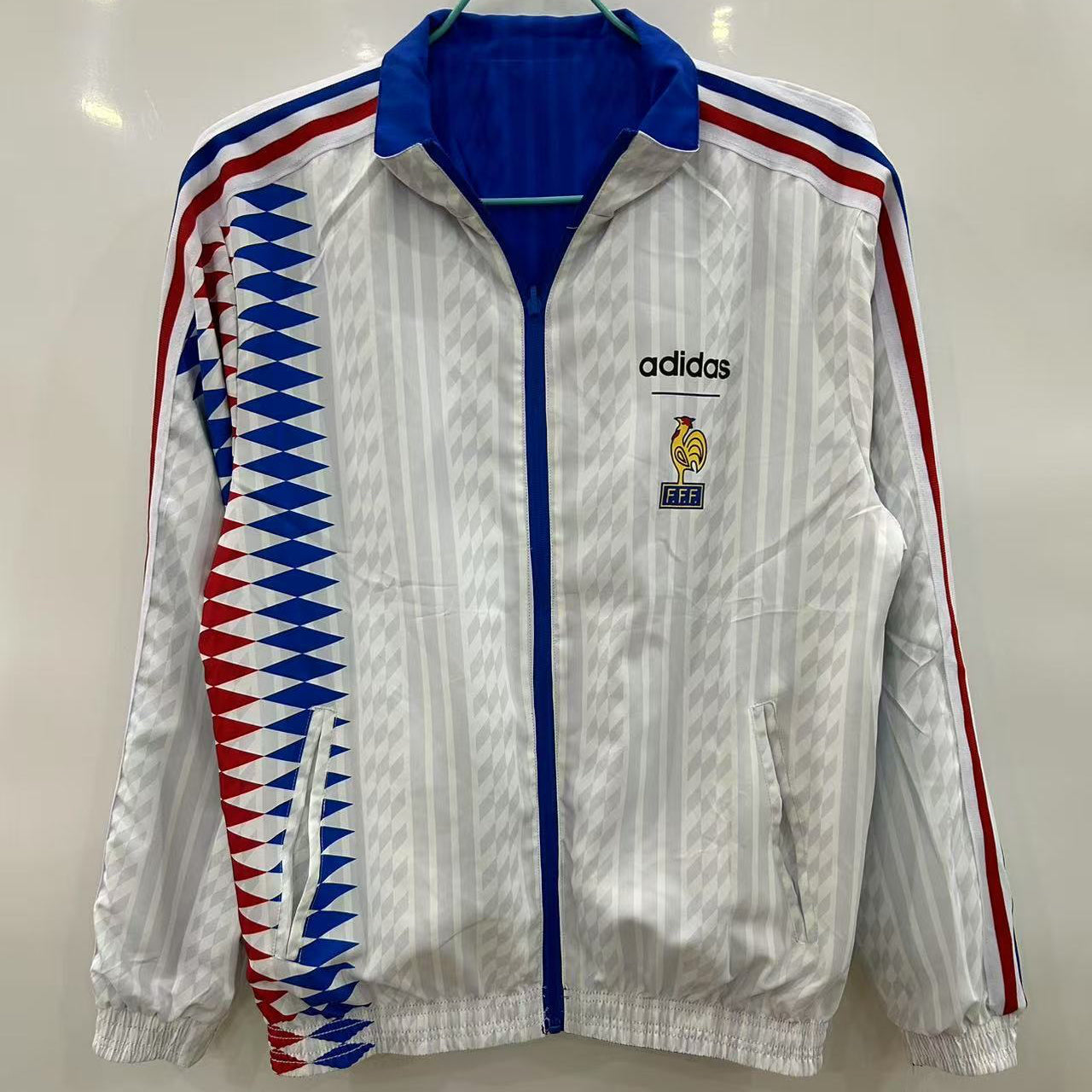 France '90s Retro Reversible Tracksuit Jacket