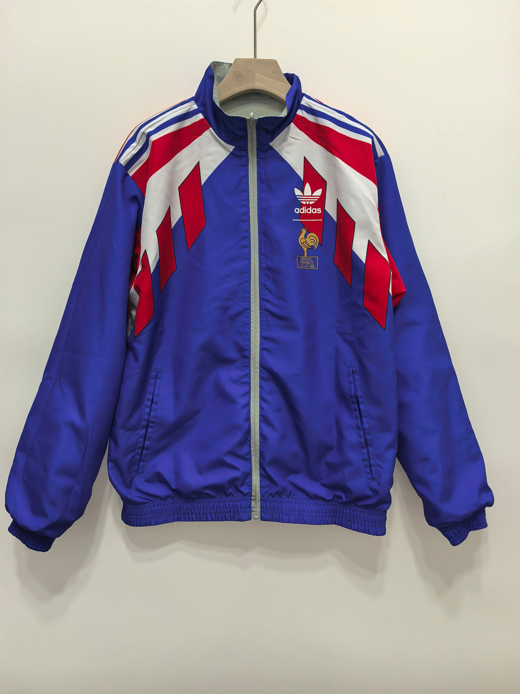 France Reversible Retro Adidas Tracksuit Jacket