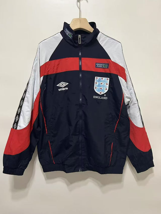 England '90s Umbro Retro Tracksuit Jacket