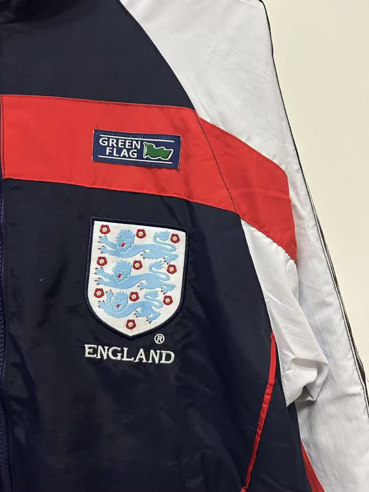 England '90s Umbro Retro Tracksuit Jacket